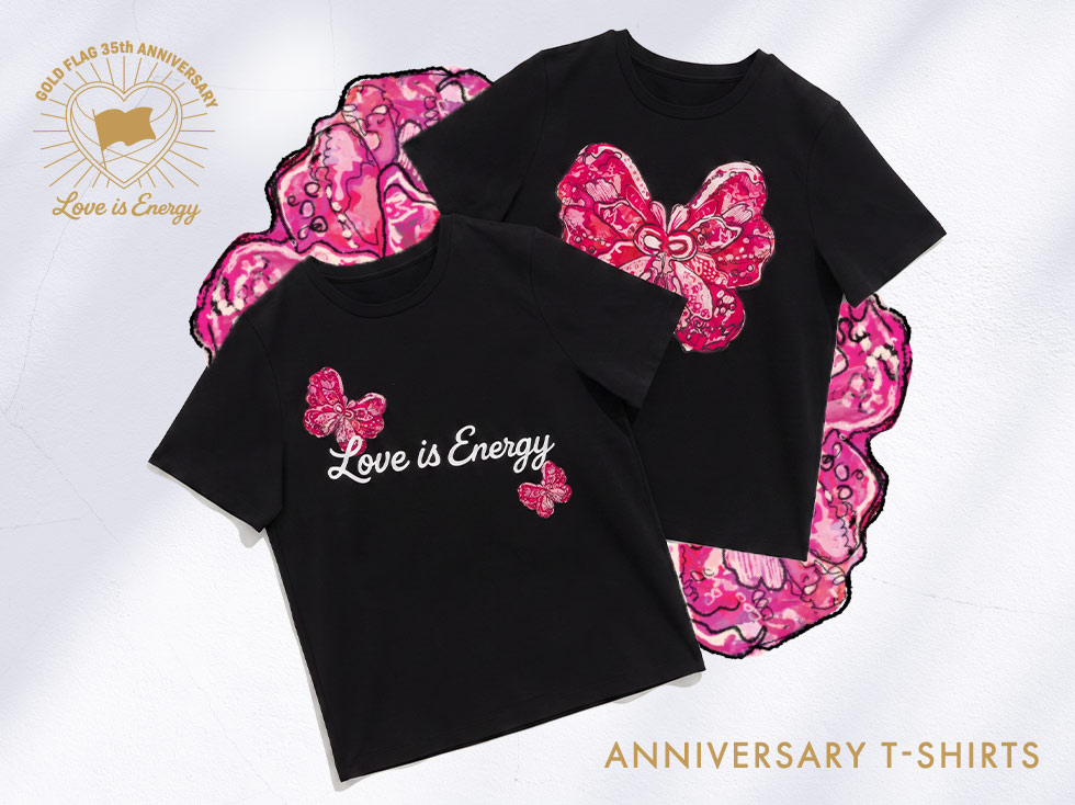 GOLD FLAG 35th ANNIVERSARY T-SHIRTS